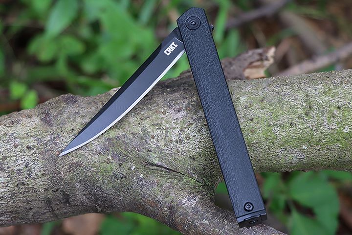 Columbia CRKT 7097 axis black folding camping hunting pocket knife UD417663